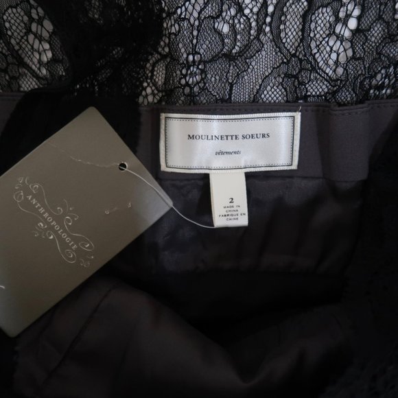 Anthropologie MOULINETTE SOUERS Shadow Canopy lace dress NWT - Picture 5 of 6